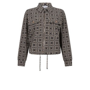 ZOSO Jasje Ursela print travel Zwart Camel